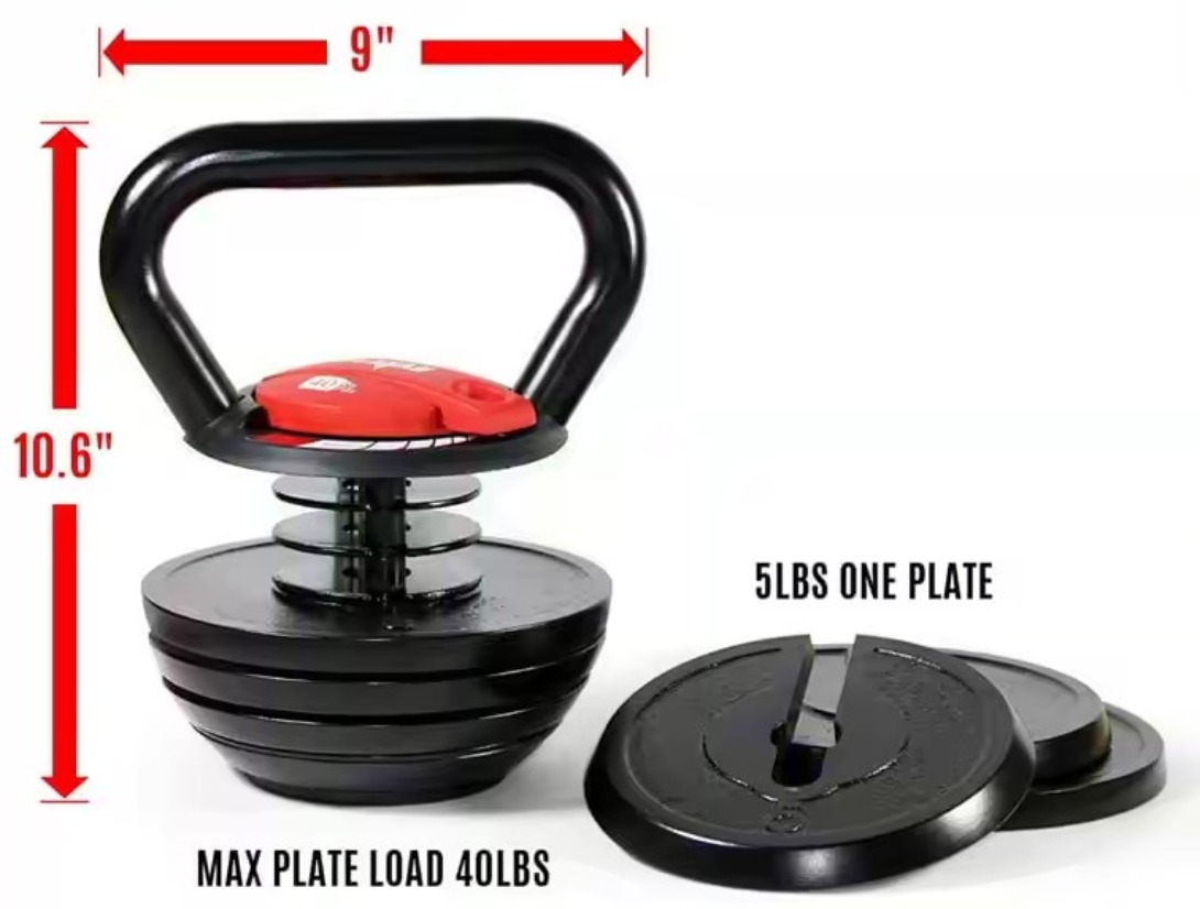 40LB Adjustable Pesa rusa With Plates