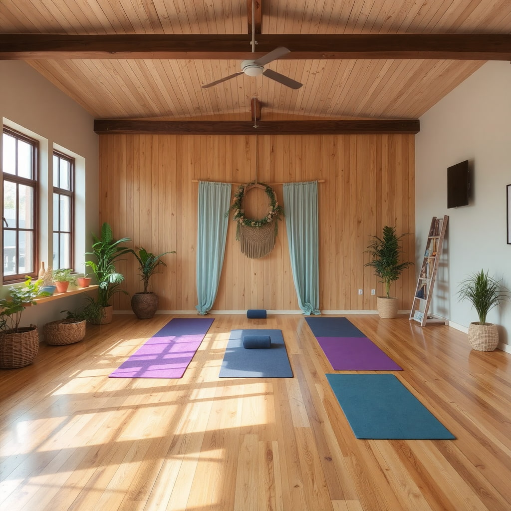 Cómo construir un estudio de yoga en casa: productos y consejos imprescindibles