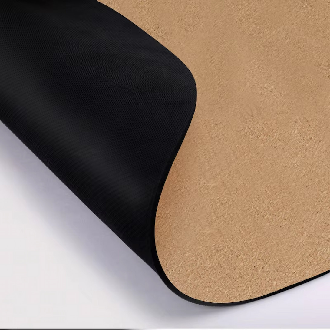 TS Yoga High Quality Round Cork Yoga Mat