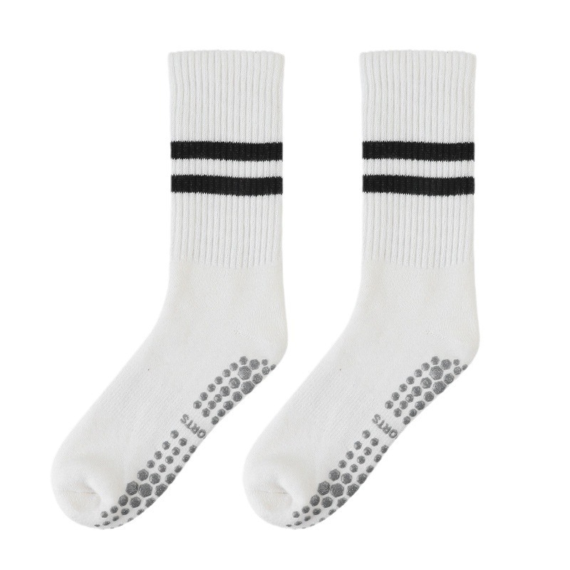 Bamboo Gymnastic Pilates Socks With Pattern